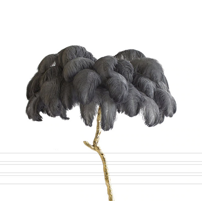 Palmera Luxury Feather Table Lamp