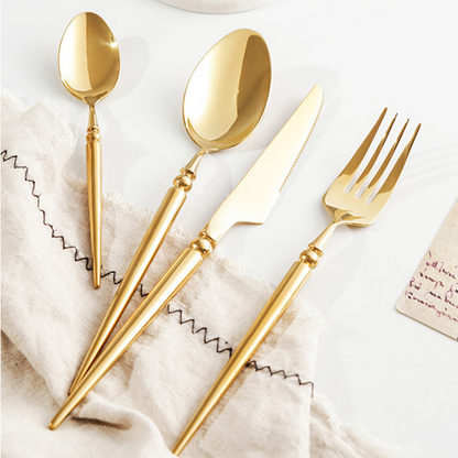 Vivian Gold Cutlery Set