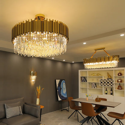 Adorjan Crystal Chandelier