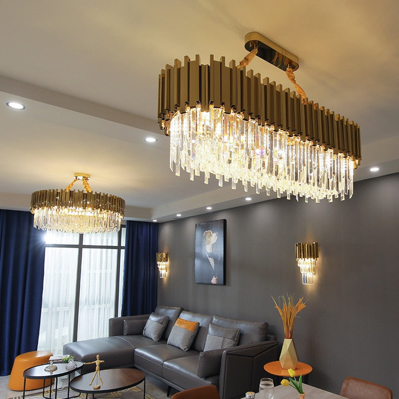 Adorjan Crystal Chandelier