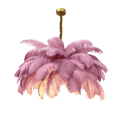 Palmera Luxury Feather Pendant Lamp