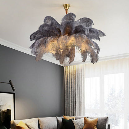 Palmera Luxury Feather Pendant Lamp