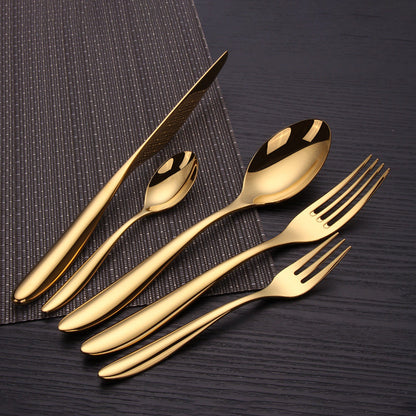 Vaikon Luxury Cutlery Set in Gold by Aristo