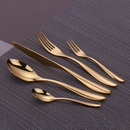 Vaikon Luxury Cutlery Set in Gold by Aristo
